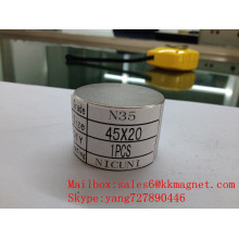 Neodym-Magnet Permanentmagnet N35 N42 D45X20mm